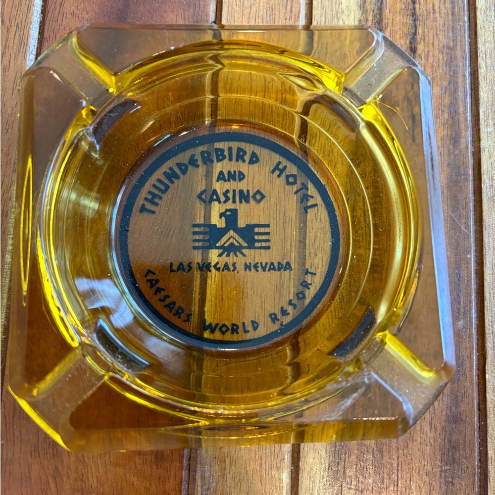 Vintage Thunderbird Hotel and Casino Ashtray